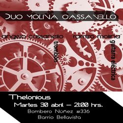 afiche duo MC Thelonious